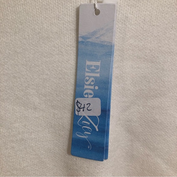 Elsie & Zoey Chunky Knit Crewneck Sweater Size Women L/XL - Picture 5 of 10